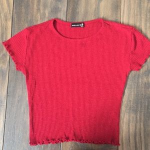 Simple Red Shirt
